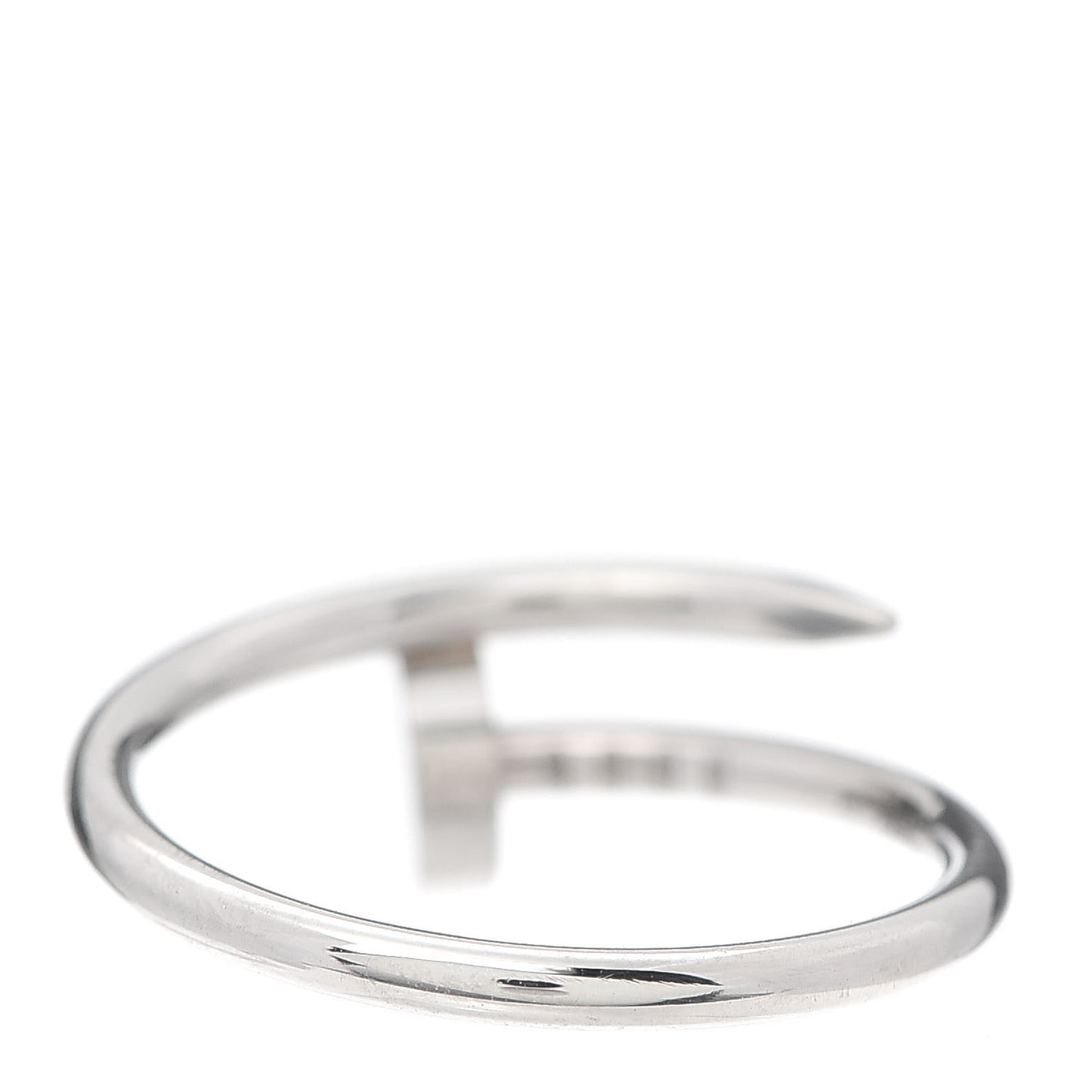 18K White Gold Small Juste Un Clou Ring 53 6.25