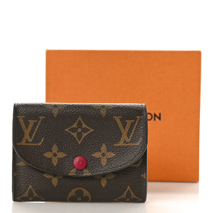 Louis Vuitton Monogram Rosalie Coin Purse Fuchsia 10 of 10