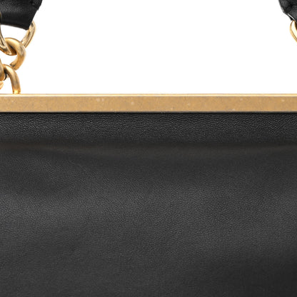 Chanel Lambskin Quilted Small Coco Lux Flap  Black 9 of 11