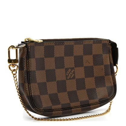 Louis Vuitton Damier Ebene Mini Pochette Accessories 3 of 7