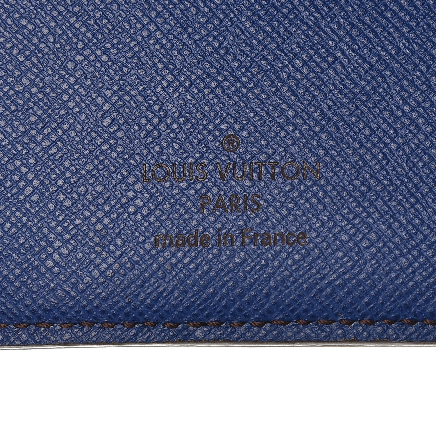 Louis Vuitton Monogram Compact Marie Wallet Blue 6 of 7
