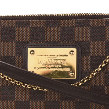 Louis Vuitton Damier Ebene Eva Clutch 11 of 11