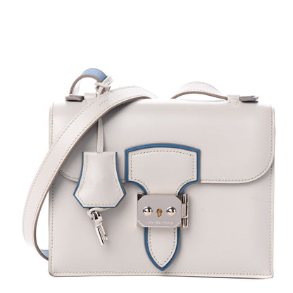 Hermes Tadelakt Chevre Mysore Mini Illico Gris Perle Bleu Izmir 1 of 9