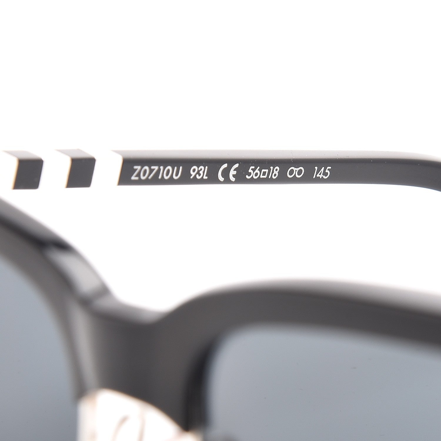 Louis Vuitton Conviction Sunglasses Z0710U Black Silver 5 of 7