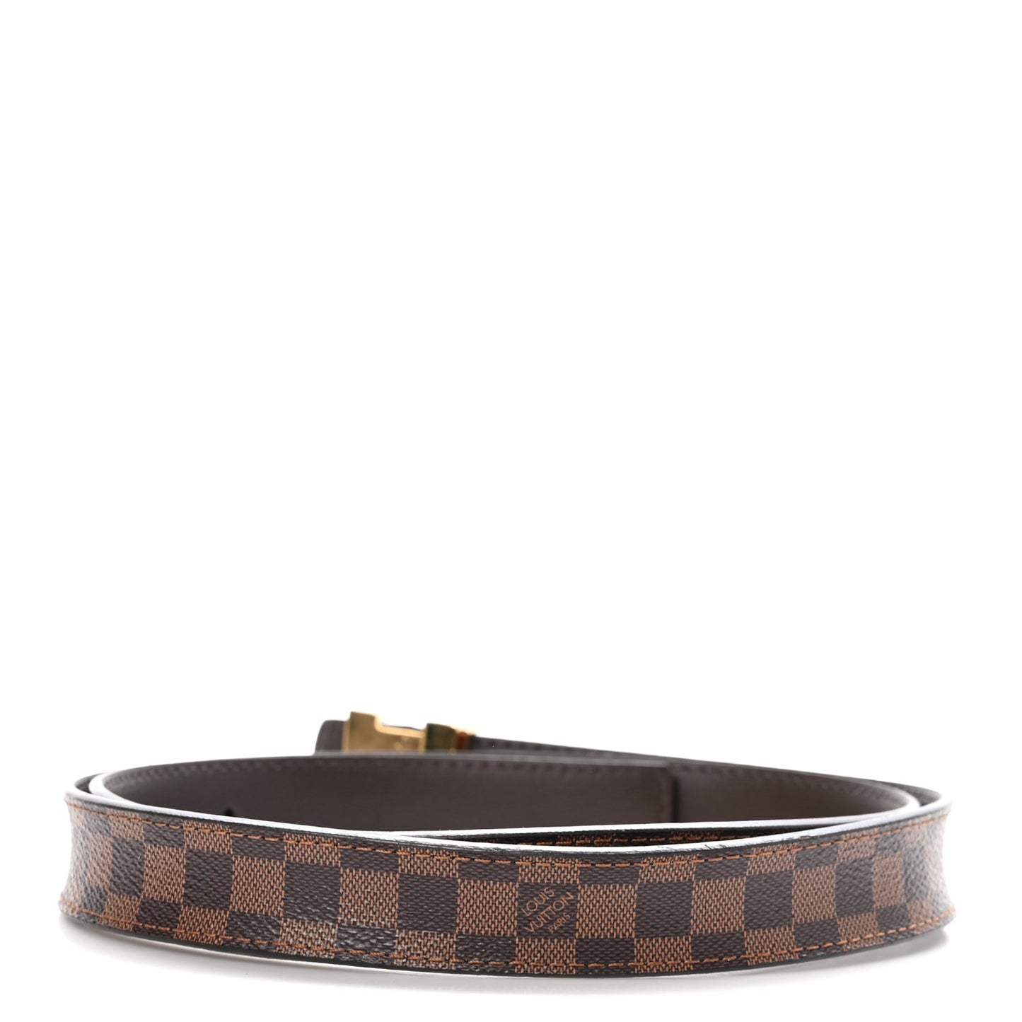 Mini Damier Ebene 25mm LV Initiales Belt 90 36