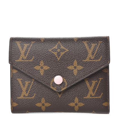Louis Vuitton Monogram Victorine Wallet Rose Ballerine 1 of 8