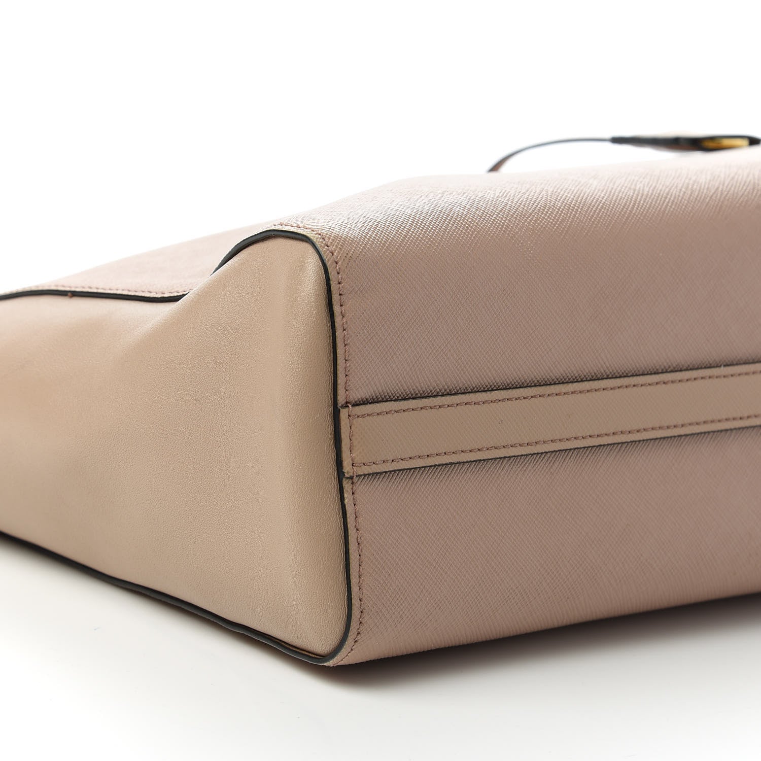Prada Saffiano Soft Calfskin Large Zippered Tote Cammeo 6 of 10