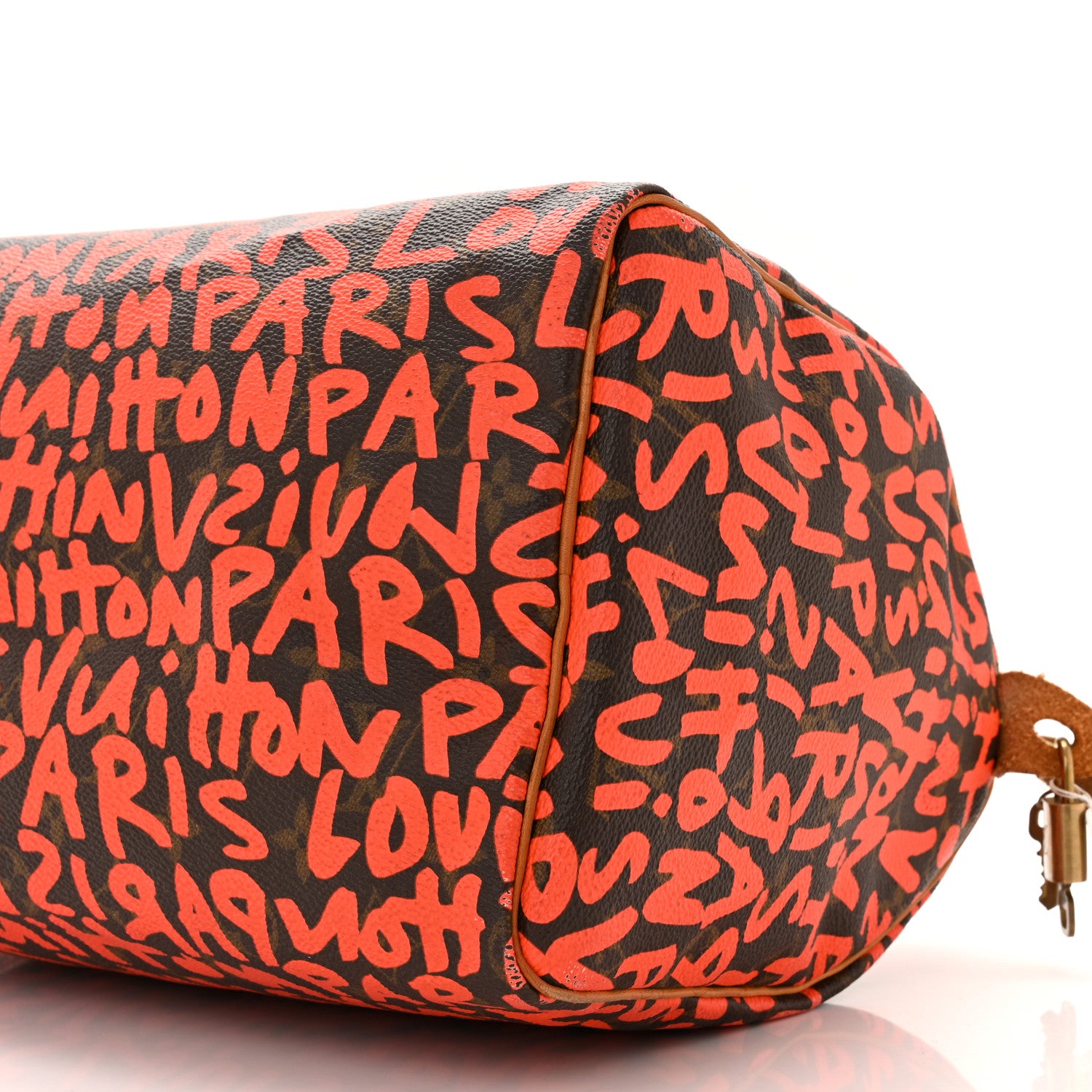 Louis Vuitton Monogram Graffiti Speedy 30 Orange 10 of 12