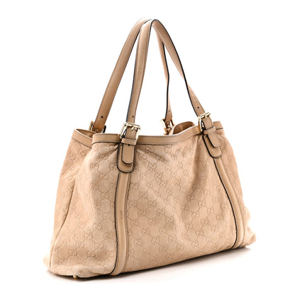 Gucci Guccissima Medium Britt Tote Beige 3 of 10