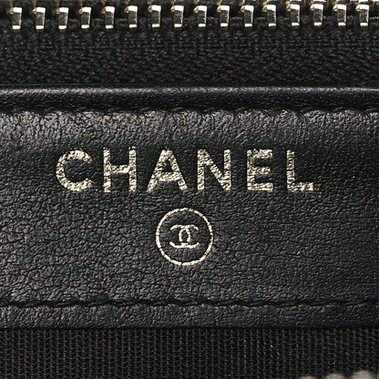 Chanel Caviar Chevron Small Boy Clutch With Chain Black 6 of 13