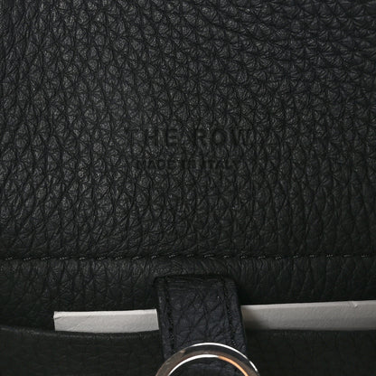 The Row Grained Calfskin Soft Margaux 10 Bag Black 6 of 11