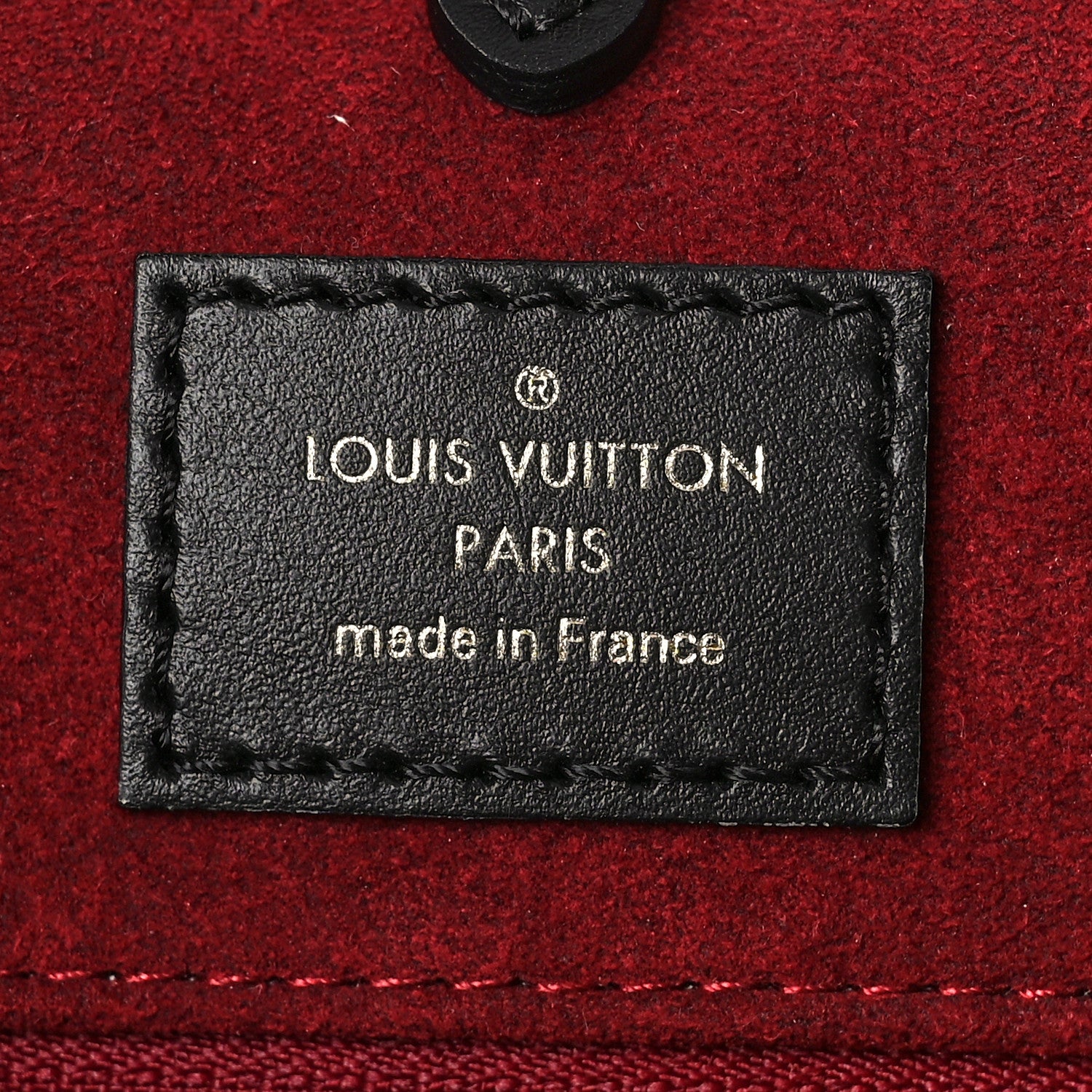 Louis Vuitton Empreinte Monogram Giant Onthego MM Black Beige 6 of 8