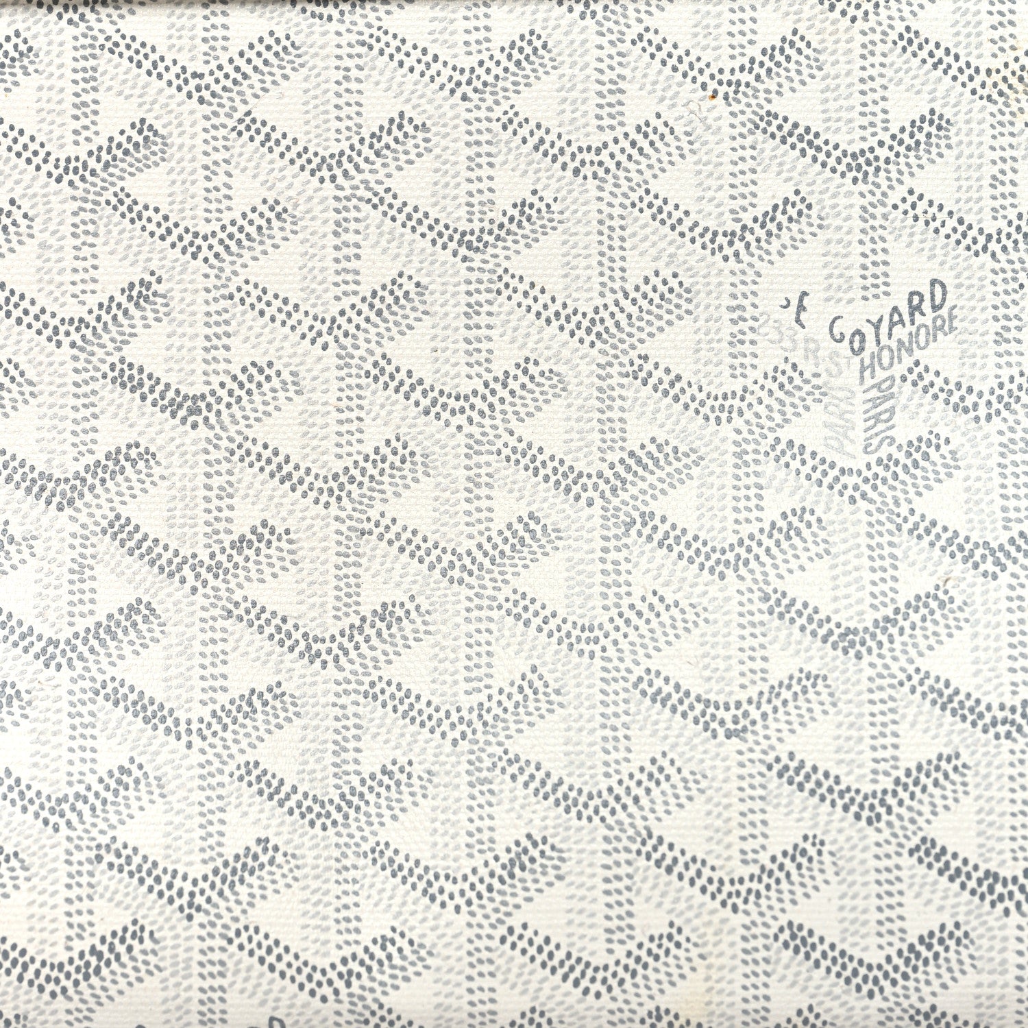 Goyard Goyardine Jersey PM Bag White 7 of 17