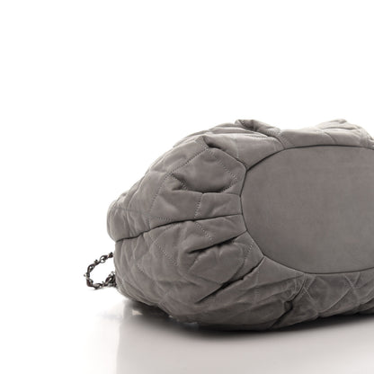 Chanel Iridescent Calfskin Quilted Large In The Mix Tote Grey 6 of 10