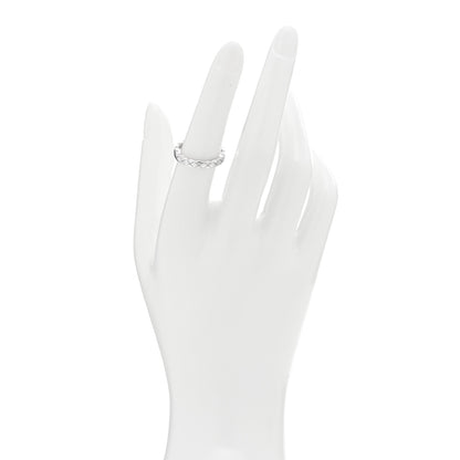 Chanel 18K White Gold Mini Coco Crush Ring 53 6.25 2 of 4