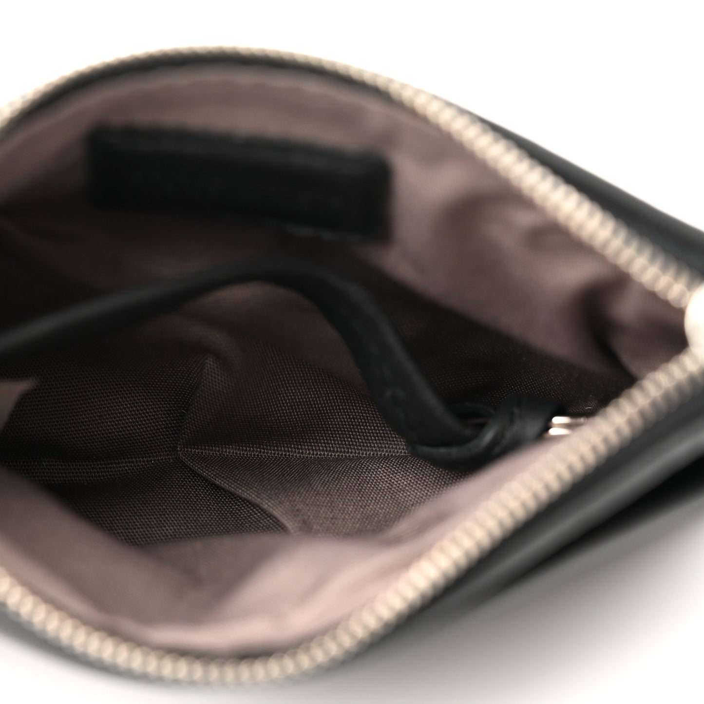 Nappa Intrecciato Key Holder Black