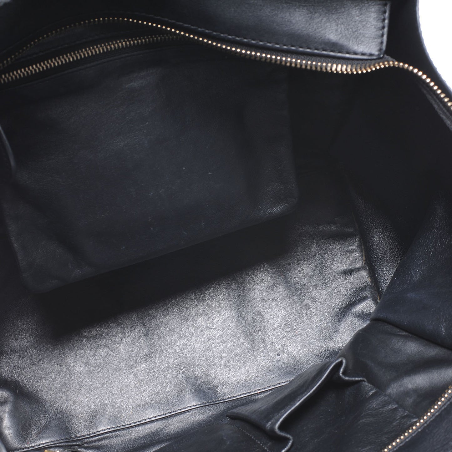 Smooth Calfskin Mini Luggage Black