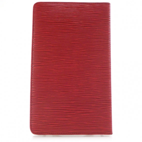 Louis Vuitton Epi Checkbook Organizer Wallet Red 2 of 8