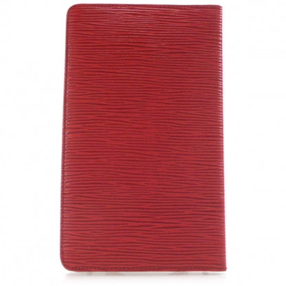 Louis Vuitton Epi Checkbook Organizer Wallet Red 2 of 8