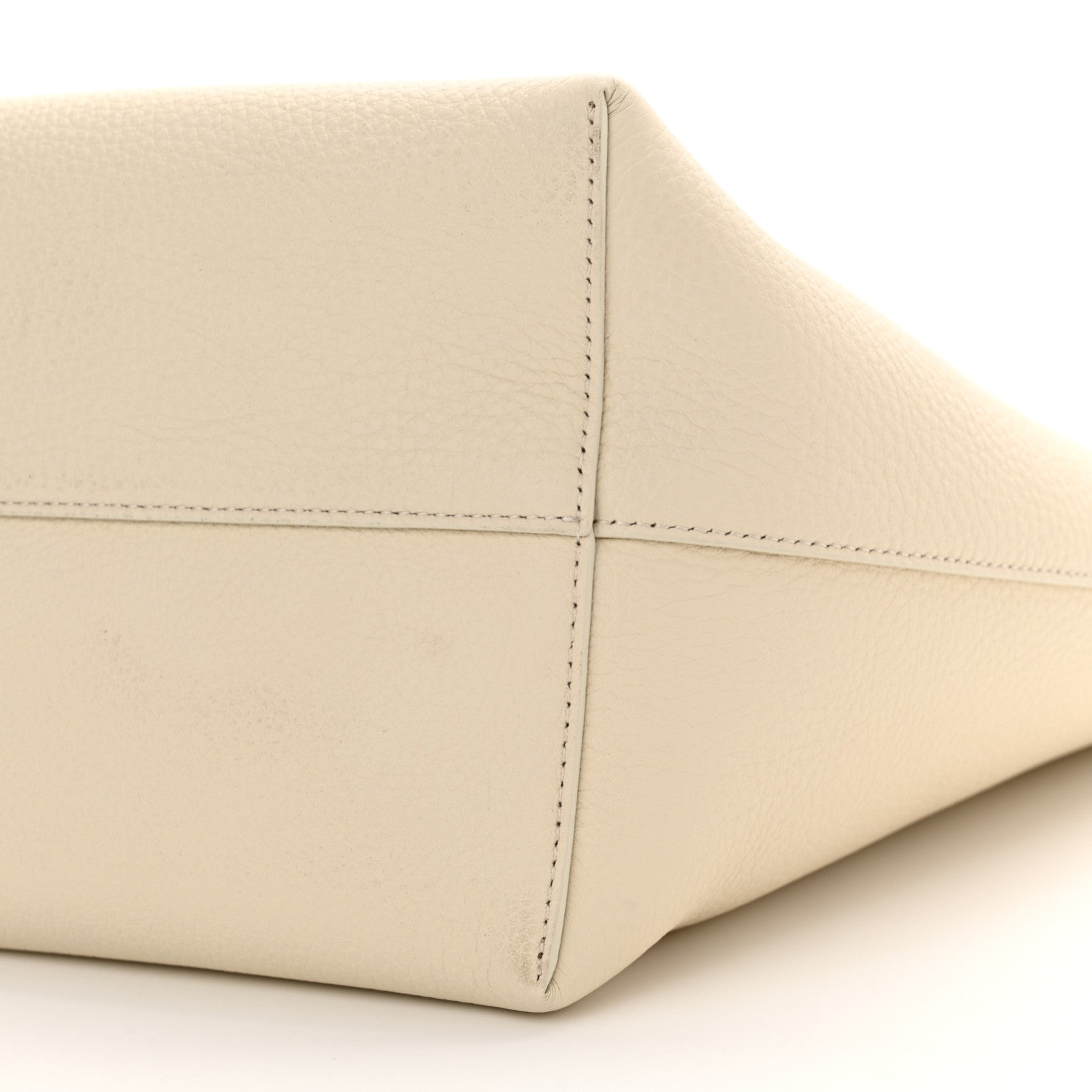 The Row Grained Calfskin Medium N/S Park Tote Ivory 10 of 12
