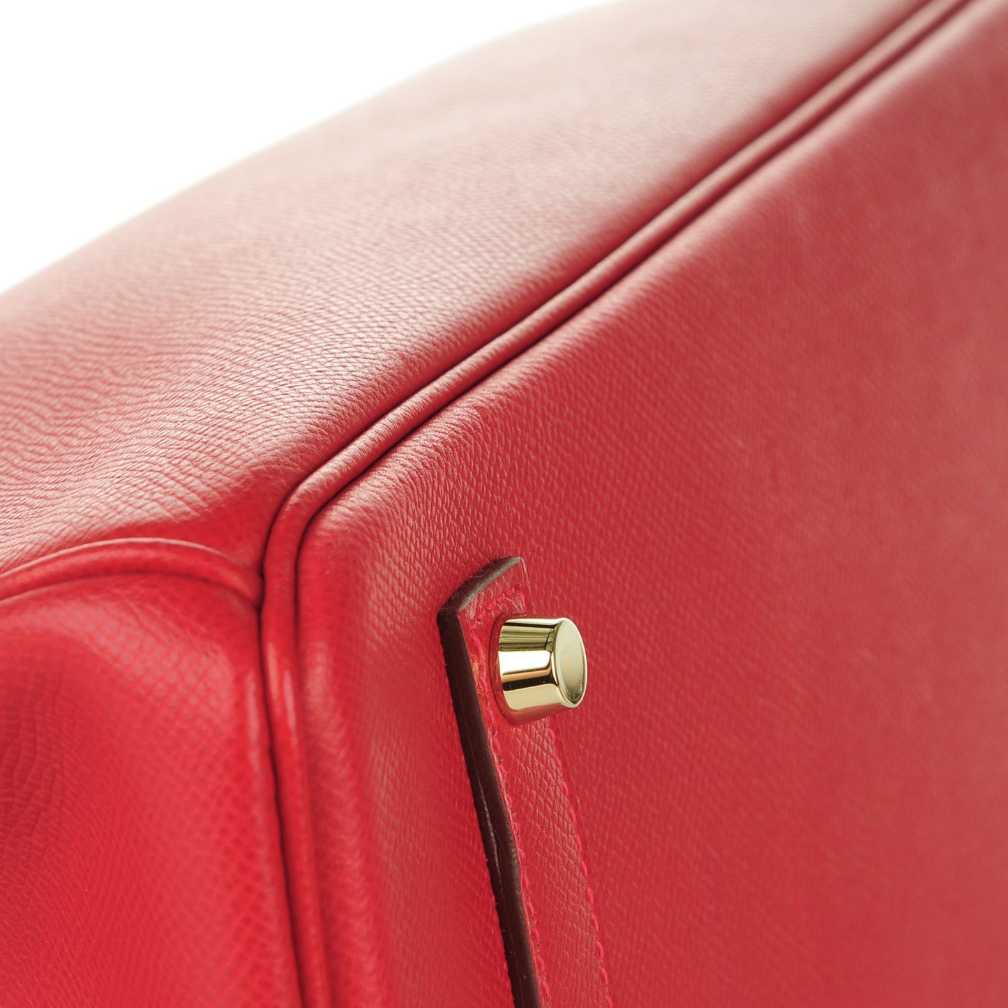 Epsom Birkin 35 Rouge Casaque