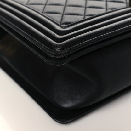 Chanel Lambskin Quilted New Medium Boy Flap Black 6 of 11