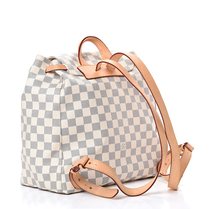 Louis Vuitton Damier Azur Sperone Backpack 2 of 9