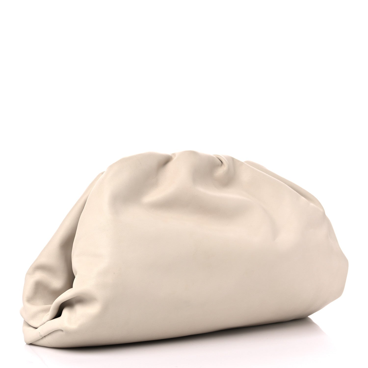 Bottega Veneta Smooth Butter Calf The Pouch Oversized Clutch Plaster 3 of 15