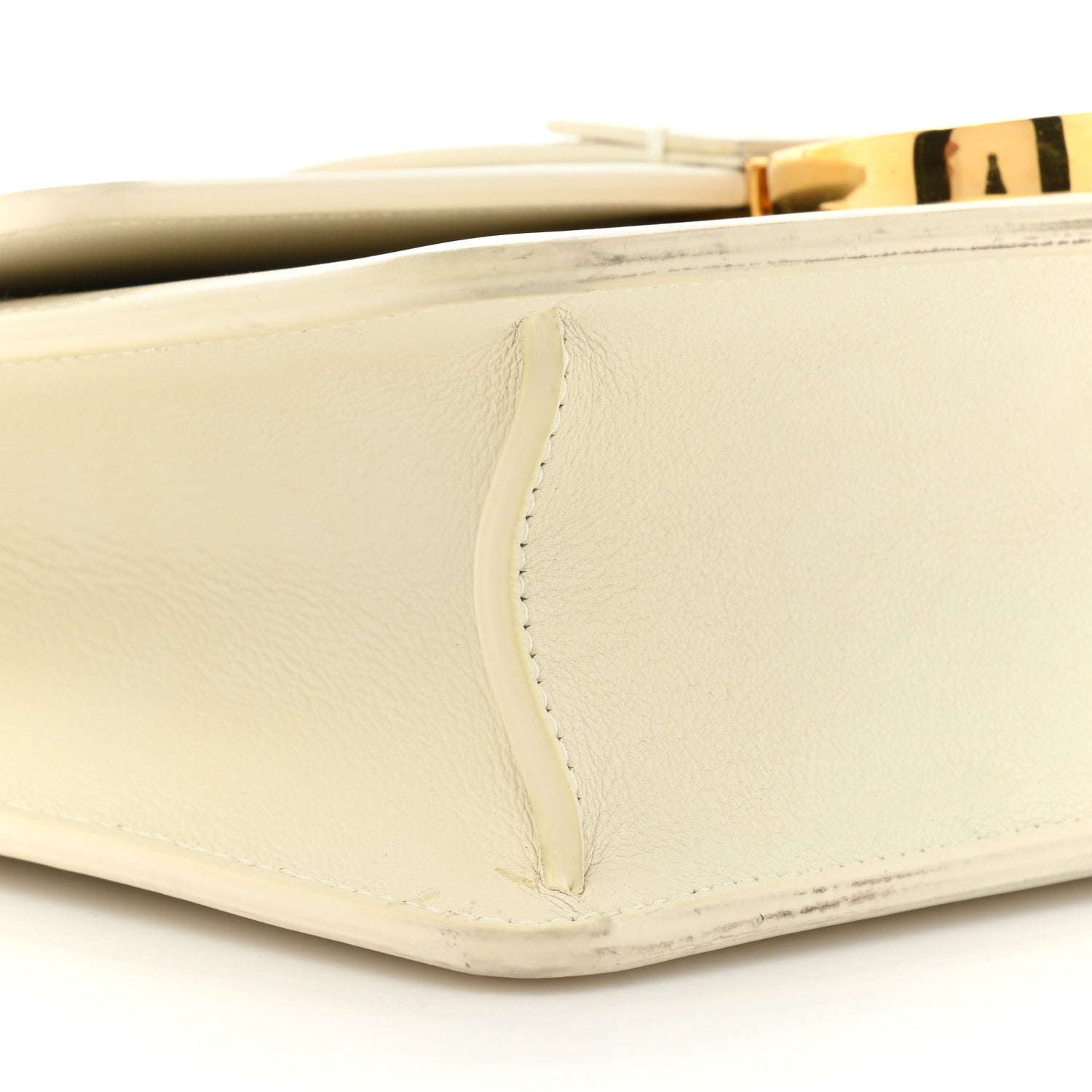 Christian Dior Box Calfskin 30 Montaigne Flap Bag Latte 8 of 16