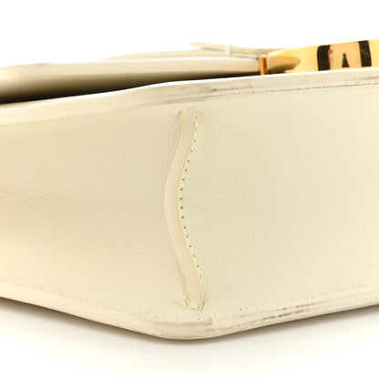 Christian Dior Box Calfskin 30 Montaigne Flap Bag Latte 8 of 16