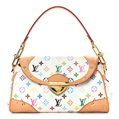 Louis Vuitton Monogram Multicolor Beverly MM White 1 of 19
