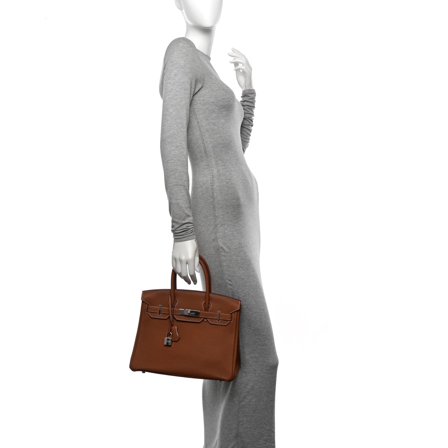 Hermes Togo Birkin 30 Gold 2 of 10