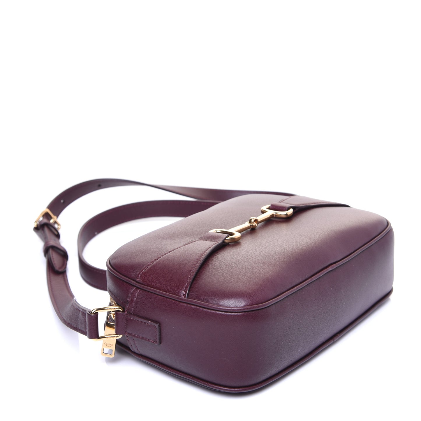 Lambskin Crecy Camera Bag Burgundy