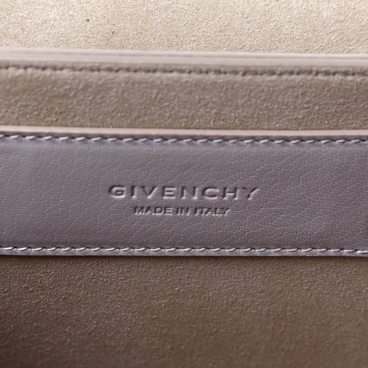 Givenchy Goatskin Quilted Small GV3 Shoulder Bag Natural 7 of 11