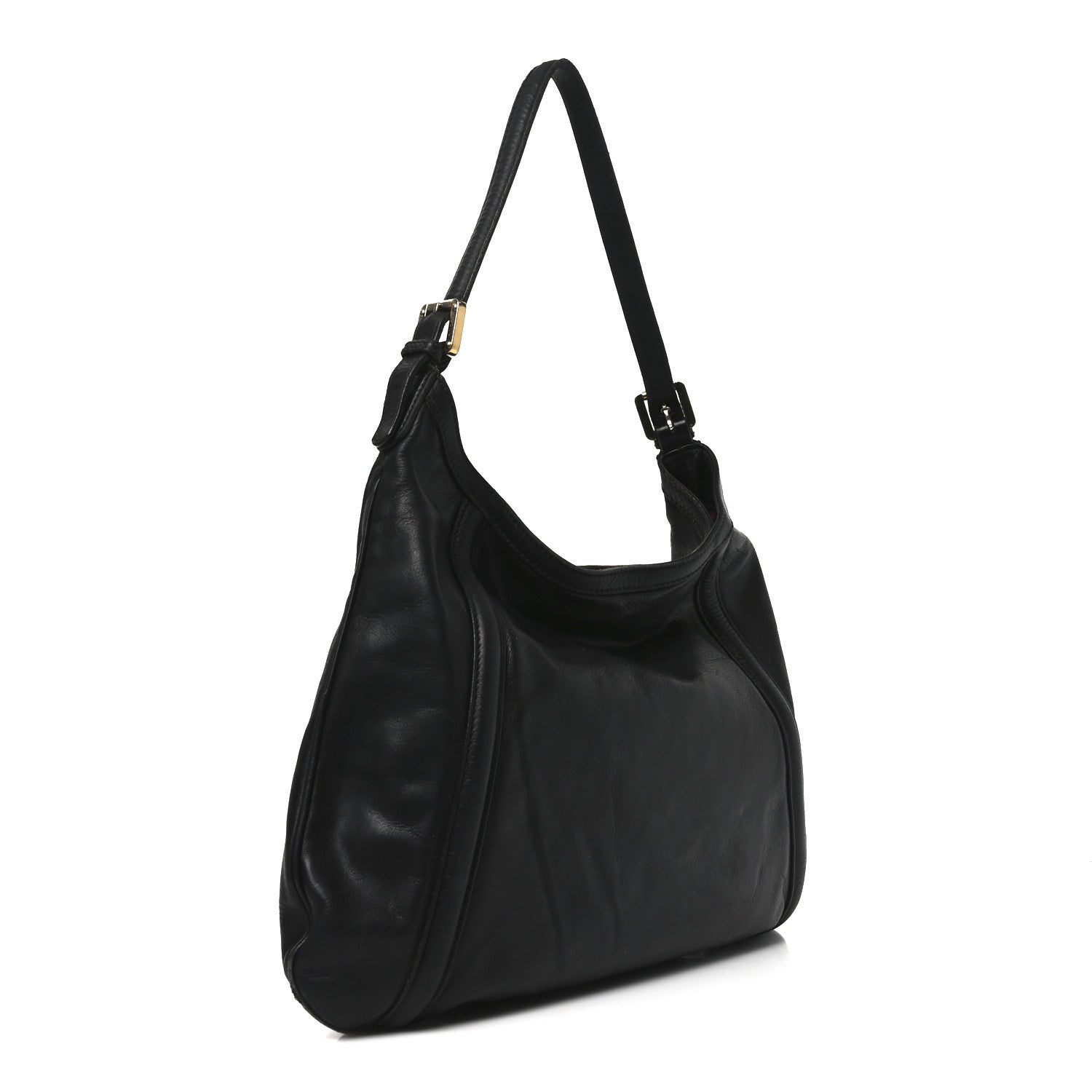 Gucci Calfskin Medium Britt Hobo Black 3 of 10