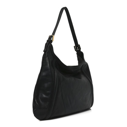 Gucci Calfskin Medium Britt Hobo Black 3 of 10