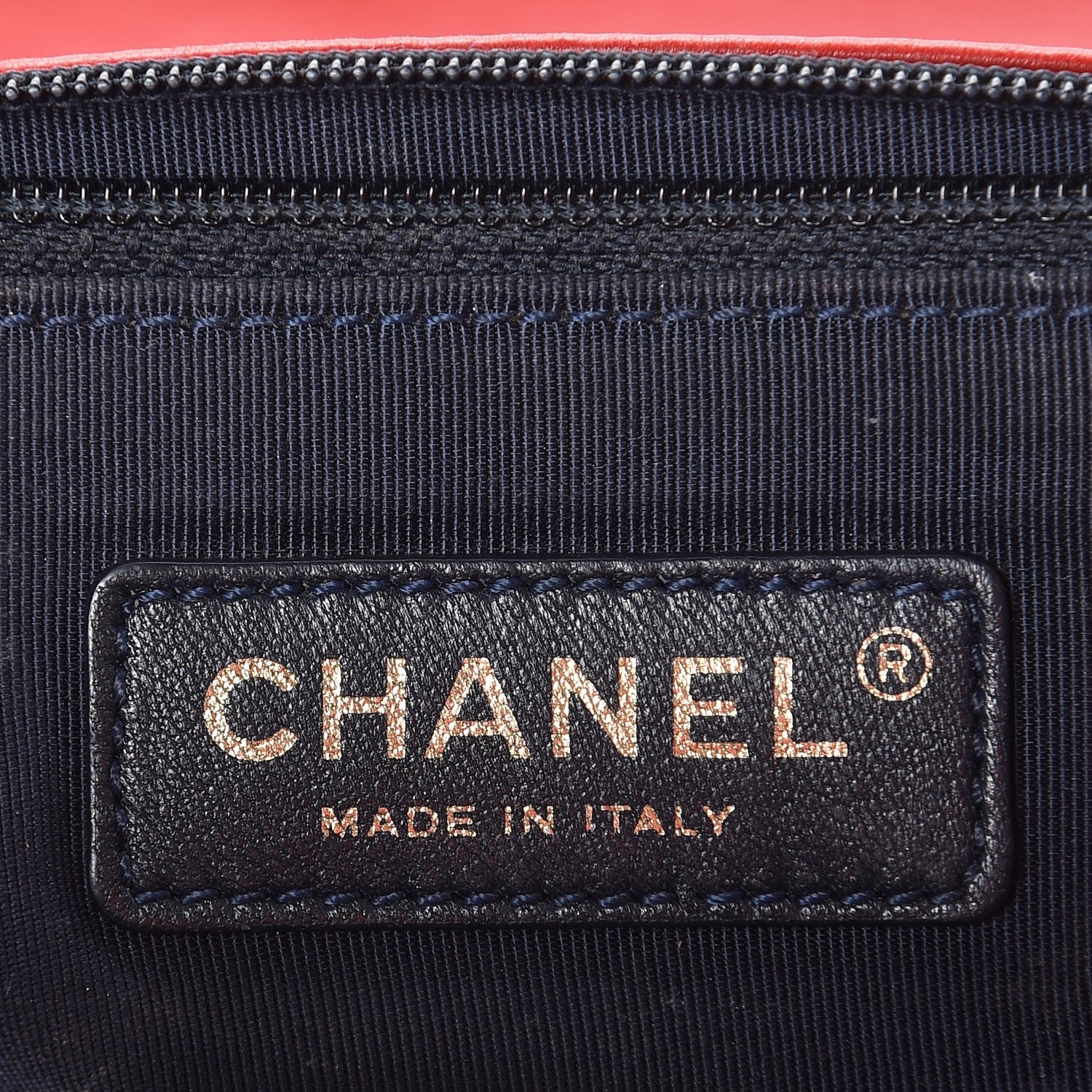 Chanel Lambskin Square Quilted Large Boy Cube Flap Red 6 of 22