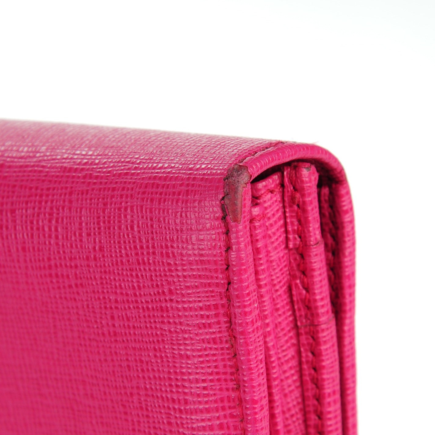 Fendi Vitello Elite Continental Wallet Ciclamino 8 of 13