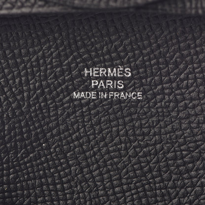 Hermes Epsom Bastia Coin Purse Black 6 of 8