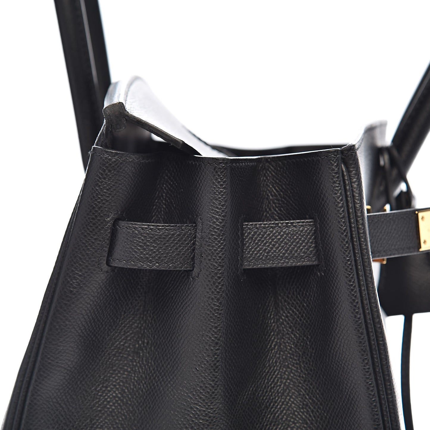 Epsom Birkin 35 Black