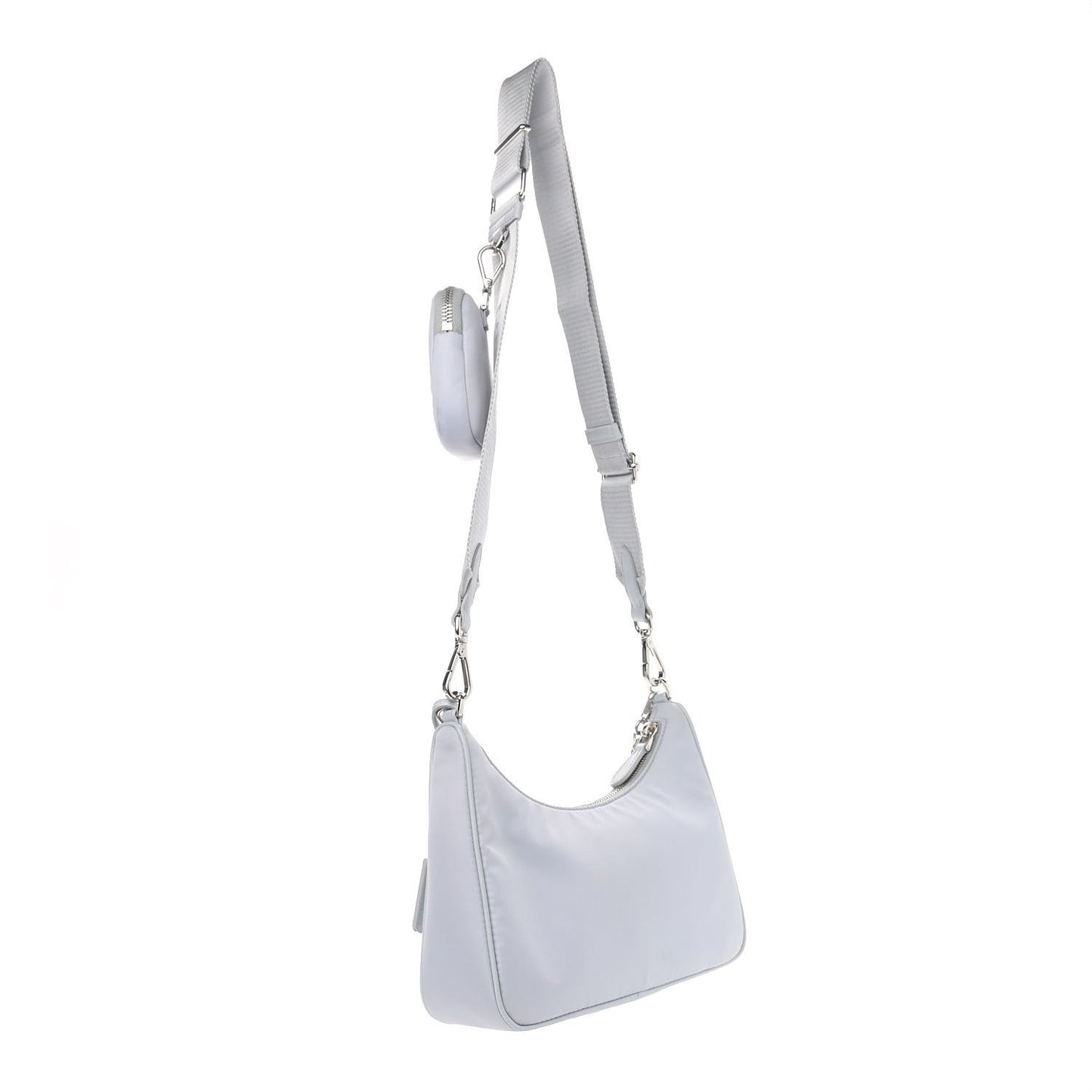 Re-Nylon Saffiano Re-Edition 2005 Shoulder Bag Fiordaliso
