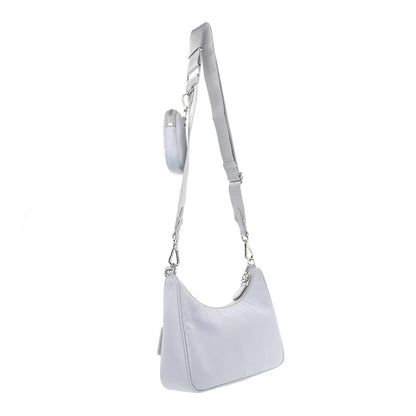 Prada Re-Nylon Saffiano Re-Edition 2005 Shoulder Bag Fiordaliso 3 of 11
