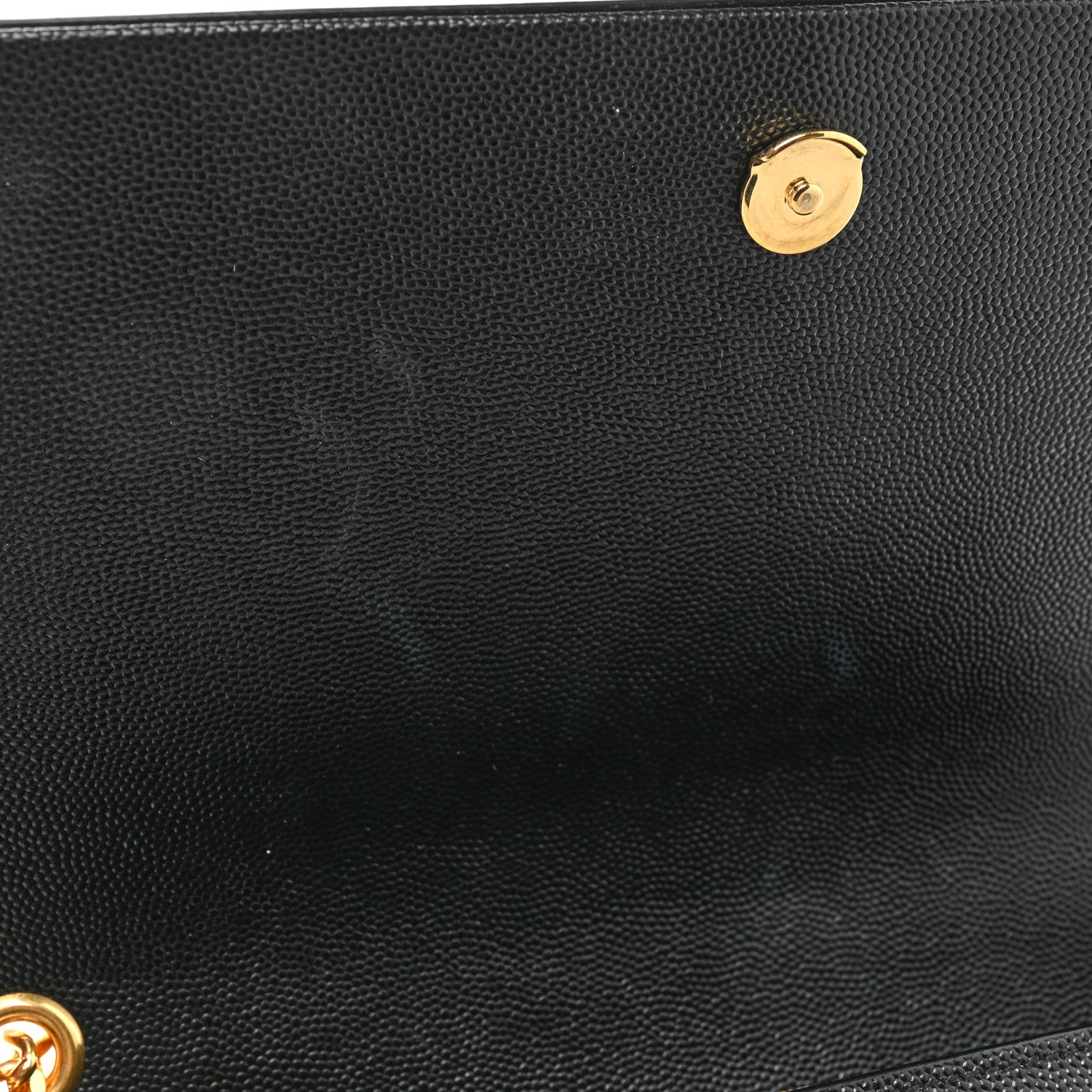 Saint Laurent Grain De Poudre Medium Classic Monogram Kate Tassel Satchel Black 10 of 14