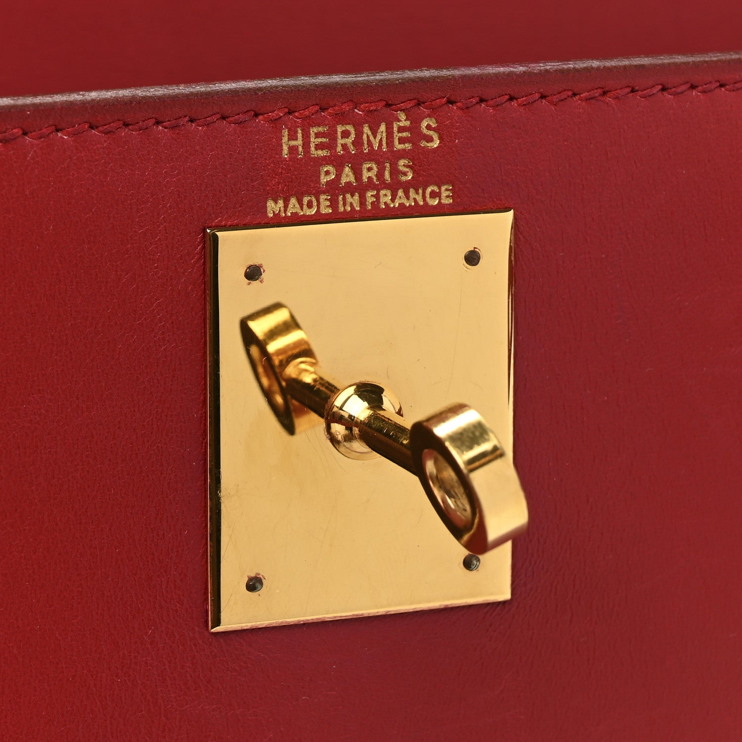 Hermes Box Kelly Sellier 28 Rouge Vif 6 of 19