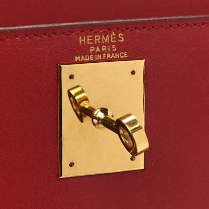 Hermes Box Kelly Sellier 28 Rouge Vif 6 of 19