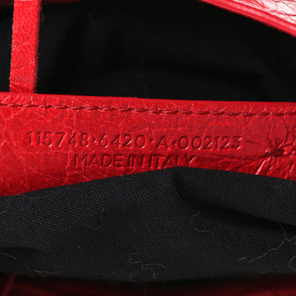Balenciaga Agneau Classic Hardware City Rouge Cardinal 7 of 9