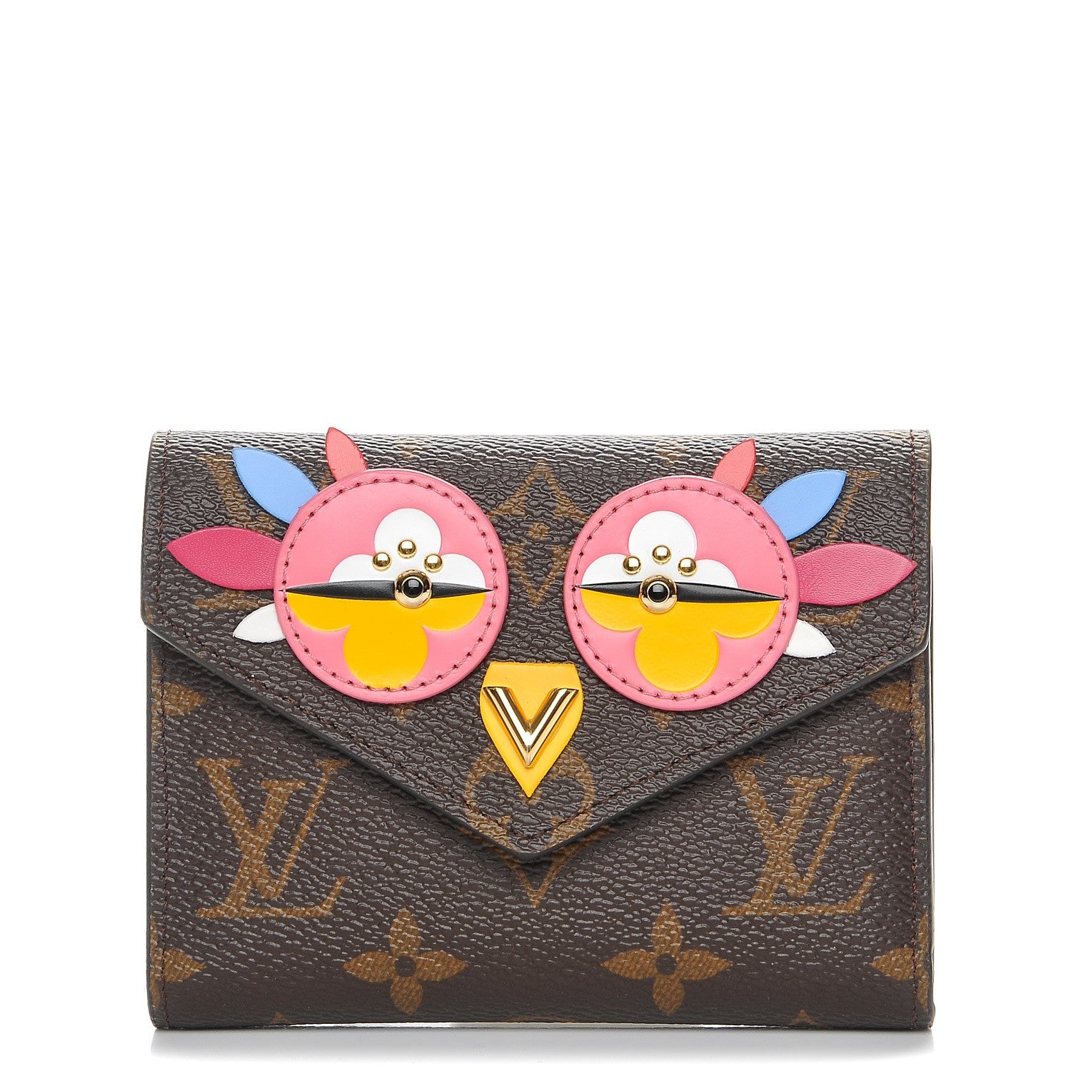 Louis Vuitton Monogram Lovely Birds Victorine Wallet 1 of 7