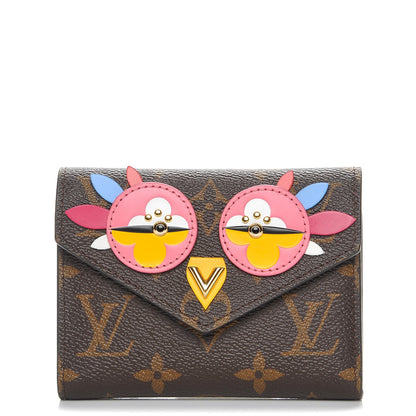 Louis Vuitton Monogram Lovely Birds Victorine Wallet 1 of 7