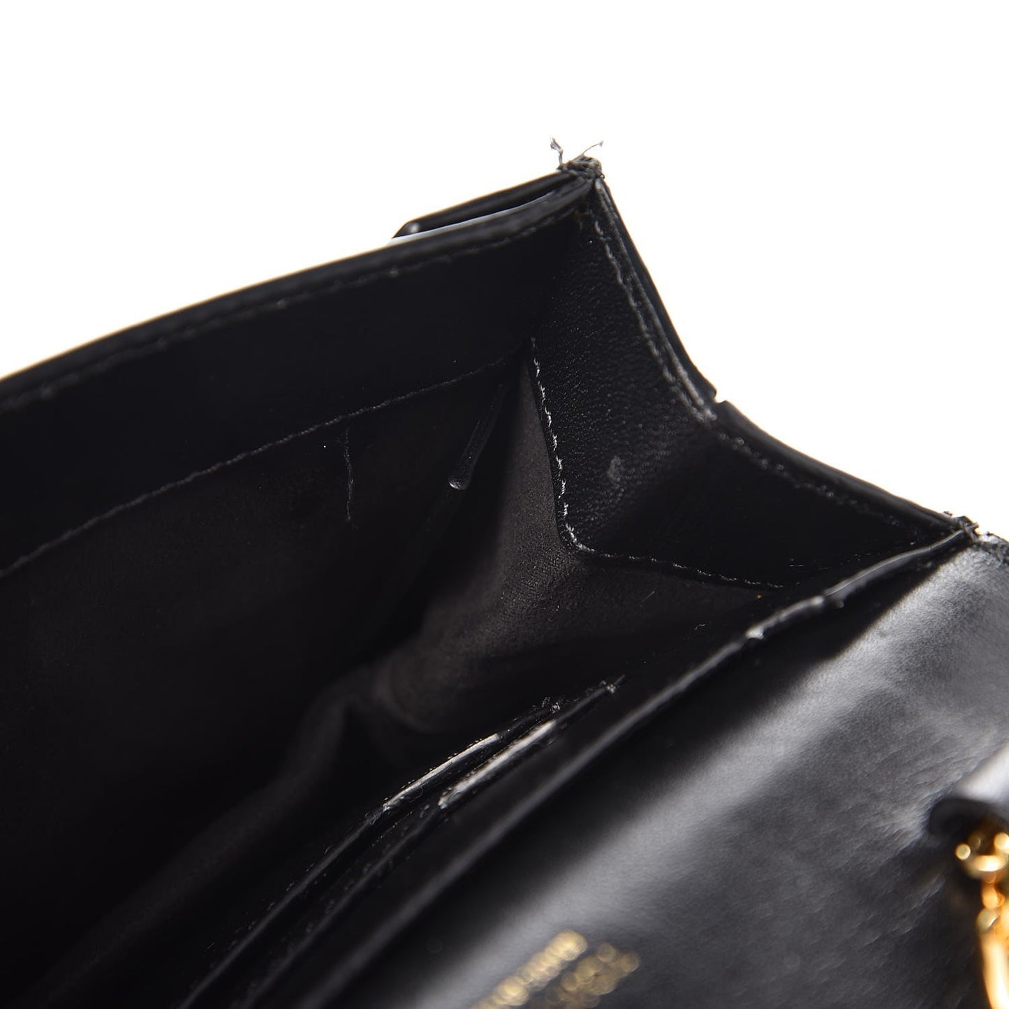 Calfskin Icon Disco Bag Black