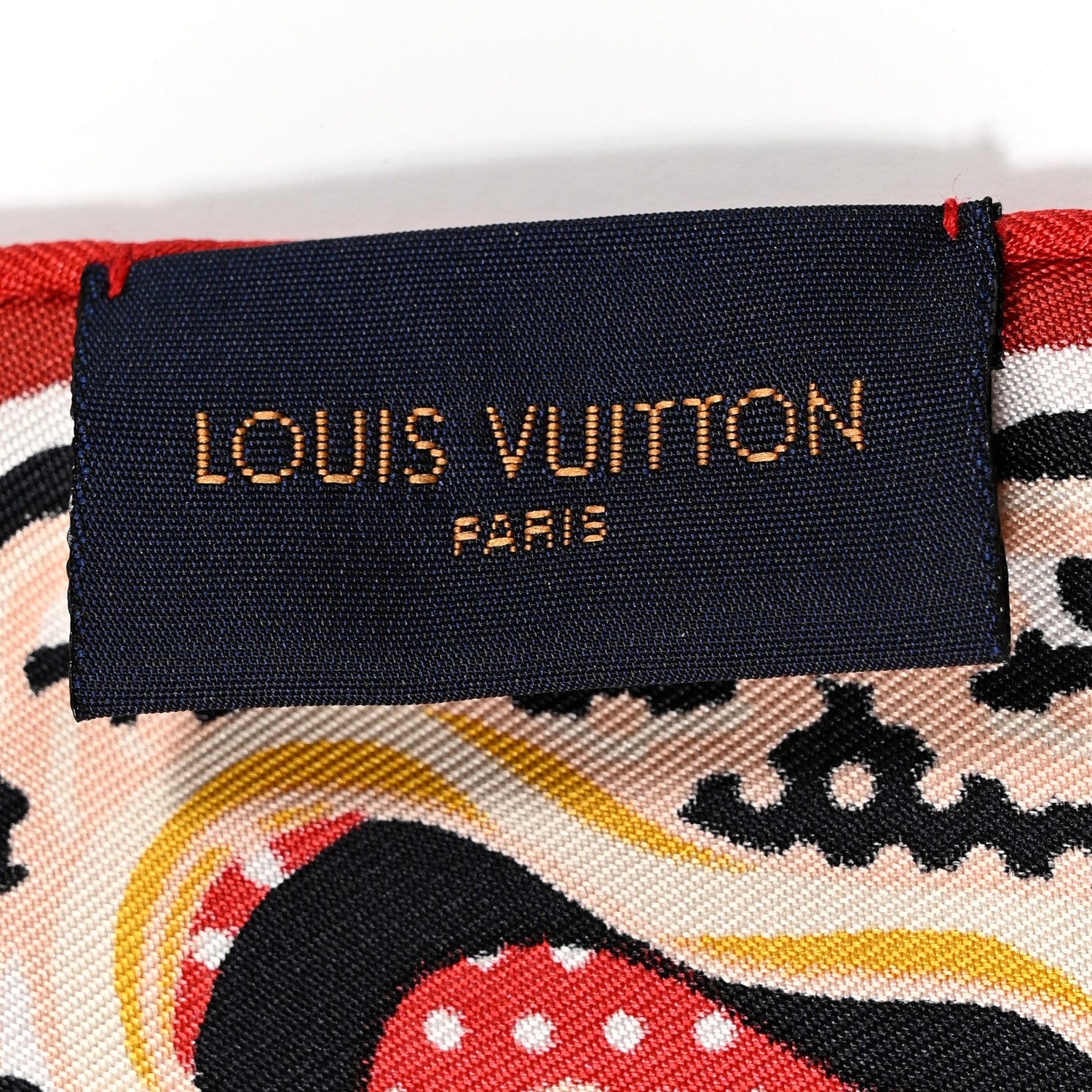 Louis Vuitton Silk Monogram Pop Square Scarf Beige 3 of 4